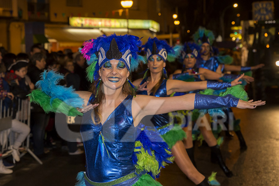 Rua del Carnaval de Les Roquetes del Garraf 2017